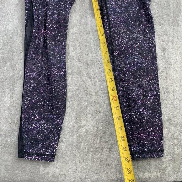 Lululemon Train Times 7/8 Pants Womens 6 Crystalline Black Leggings Yoga Gym 22” - Picture 5 of 14